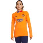 Sweats Nike Barcelona orange en polyester FC Barcelona Taille XXL pour femme en promo 