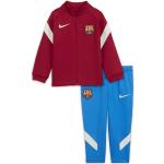 Pantalons de sport Nike Barcelona rouges en polyester enfant FC Barcelona respirants en promo 