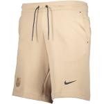 Shorts Nike Tech Fleece marron en polaire FC Barcelona Taille M en promo 