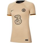 Maillots de Chelsea Nike beiges en polyester FC Chelsea respirants Taille XS pour femme en promo 