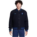 Vestes Nike Varsity bleues FC Chelsea à manches longues à col rond Taille L look casual en promo 