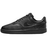 Chaussures de sport Nike Court Vision noires en cuir synthétique Pointure 46 look fashion pour femme 