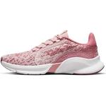 Chaussures de sport Nike SuperRep Go roses en caoutchouc Pointure 38 look fashion pour femme en promo 