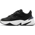 Nike Femme W M2k Tekno Sneakers Basses, Multicolore (Black/Black/Off White/Obsidian 001), 40 EU