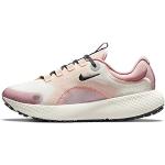 Chaussures de running Nike React roses en caoutchouc Pointure 37,5 look fashion pour femme en promo 