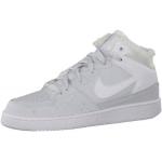 Nike Fille Priority Mid Winter GS Chaussures de Sport-Basketball, Multicolore-Plateado/Blanco (Pure Platinum/White-White), 36