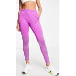 Pantalons taille élastique Nike Football roses Taille M coupe slim pour femme en promo 