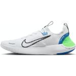 Chaussures de running Nike Flyknit blanches en fil filet Pointure 45,5 look fashion pour homme 