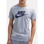 T-shirts Nike Futura gris en jersey à manches courtes lavable en machine à manches courtes Taille L classiques pour homme 