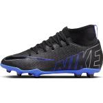 Chaussures de football & crampons Nike Mercurial Superfly bleues en cuir synthétique Pointure 32 look fashion pour enfant 