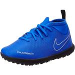 Chaussures de football & crampons Nike Football bleues en caoutchouc Pointure 31,5 look fashion pour enfant 