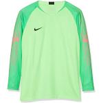 Maillots sport Nike Strike verts à rayures en jersey enfant look fashion 