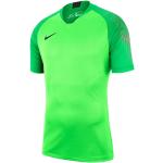 Maillots de sport Nike verts en polyester respirants Taille S pour homme en promo 