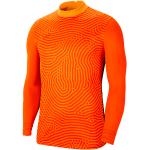 Maillot de gardien de but Nike orange en polyester respirants Taille M look fashion pour homme en promo 
