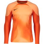 Maillot de gardien de but Nike orange en polyester respirants Taille S en promo 