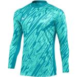 Maillots de sport Nike turquoise en polyester respirants Taille M classiques pour homme en promo 