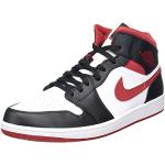 Chaussures de basketball  Nike Air Jordan 1 Mid rouges Pointure 45,5 look fashion pour homme 
