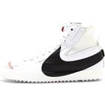 Chaussures de basketball  Nike Blazer Mid 77 Jumbo blanches look fashion pour homme 