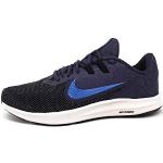 Nike Homme Downshifter 9 Chaussures de Running Compétition, Bleu (Gridiron/Mountain Blue-Black 011), 43 EU