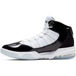 Chaussures de basketball  Nike Jordan blanches respirantes look fashion pour homme 