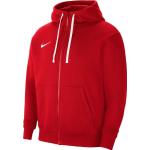 Sweats zippés Nike rouges en coton Taille XXL pour homme 