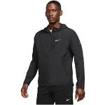 Nike Homme M Nk Rpl Miler Jkt Jacket, Black/Black/Reflective Silv, L EU