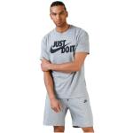 T-shirts Nike Swoosh gris foncé à manches courtes à manches courtes Taille M look fashion pour homme 