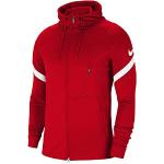 Vestes zippées Nike Strike rouges en polyester Taille XXL pour homme 