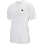 T-shirts Nike blancs à manches courtes à manches courtes Taille M look fashion pour homme en promo 