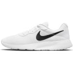 Chaussures de sport Nike Tanjun blanches en caoutchouc Pointure 41 look fashion pour homme en promo 