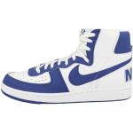 Baskets montantes Nike blanches Pointure 44,5 look casual pour homme 