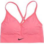 Brassières de sport Nike roses en nylon respirantes sans coutures Taille XS pour femme en promo 