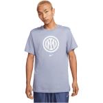 T-shirts Nike Milan gris à manches courtes Taille L en promo 