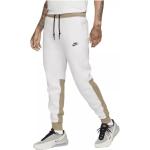 Joggings Nike Tech Fleece beiges en polaire Taille XS pour homme en promo 