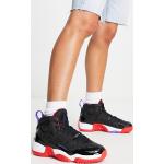 Baskets à lacets Nike Jordan noires en caoutchouc à lacets Pointure 38,5 look casual pour femme 