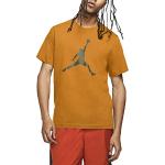 T-shirts à imprimés Nike Jordan orange en coton Taille L look fashion pour homme 