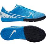 Chaussures de foot en salle Nike Mercurial Vapor XIII bleues Pointure 33 pour enfant en promo 