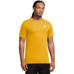 Nike Jumpman EMB T-Shirt Yellow Ochre/White M