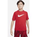T-shirts techniques Nike Dri-FIT rouges en polyester Taille S look fashion pour femme 