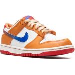 Chaussures Nike Dunk Low orange en cuir en cuir à bouts ronds 