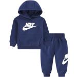 Sweats à capuche Nike bleus en polaire enfant 