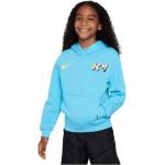 Nike Kylian Mbappé Sweat à capuche enfants bleu