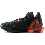 Chaussures de basketball  Nike LeBron noires respirantes Pointure 44 look fashion pour homme 