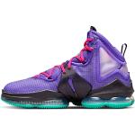 Chaussures de basketball  Nike LeBron 19 violettes Pointure 44 look fashion pour homme 