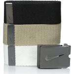 Nike Lot de 3 ceintures de golf standard pour homm