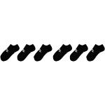 Chaussettes de sport Nike Essentials noires en polyester en lot de 6 Pointure 39 look fashion 