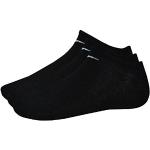 Socquettes Nike noires en coton en lot de 9 Taille M look fashion pour homme 