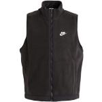 Vestes zippées Nike noires en polyester à col roulé Taille XS pour homme 