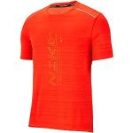 T-shirts Nike Miler orange Taille S look fashion pour homme 