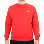 T-shirts Nike rouges à manches longues à manches longues à col rond Taille XS look fashion pour homme en promo 